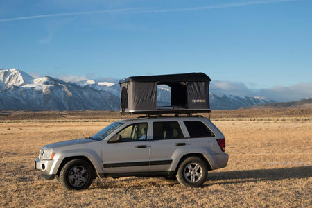 TentBox Car Roof Tent on a 4x4 Jeep