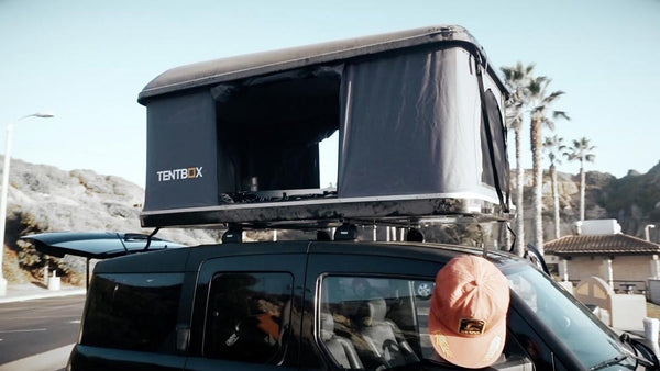TentBox Car Roof Tent on a Minivan