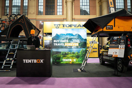 TentBox makes waves at the London Cycle Show
