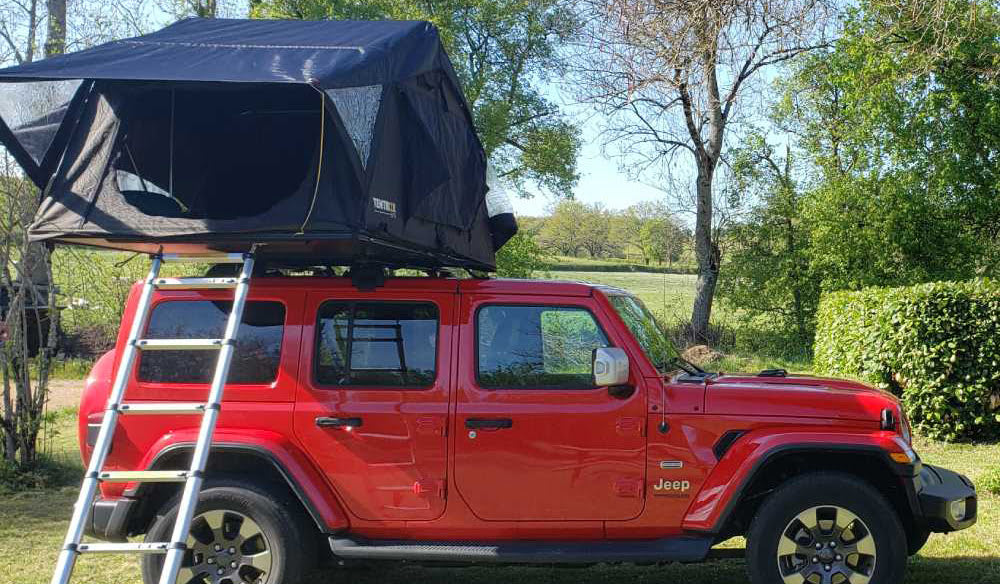TentBox Soft Shell Roof Tent on a 4x4