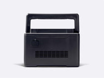 The back of the L 600W TentBox PowerStation