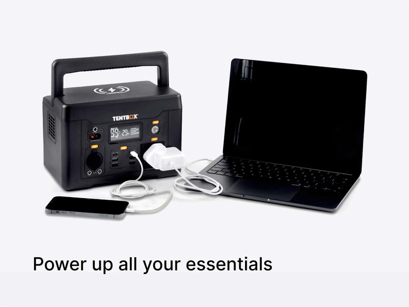 The TenBox PowerStation L is suitable for charging up all of your essential items, such as laptops and phones.