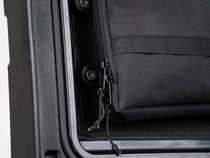 ACB-93455 TentBox Chuck Box - close up of high quality zips