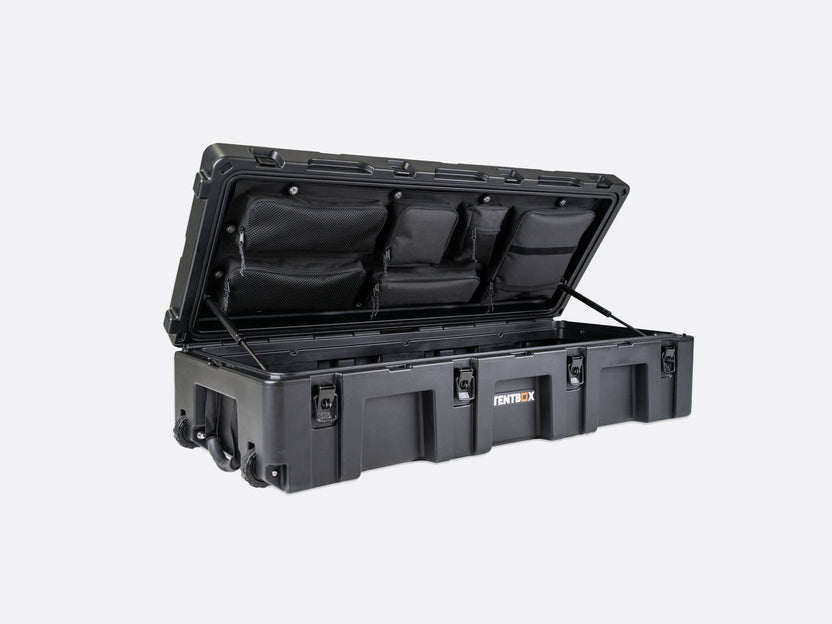 ACSB-93462 TentBox Cargo 2.0 Storage Box - open view of pockets