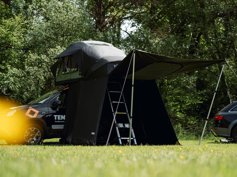 TentBox Lite 2.0 Living Pod An annexe room for your roof tent