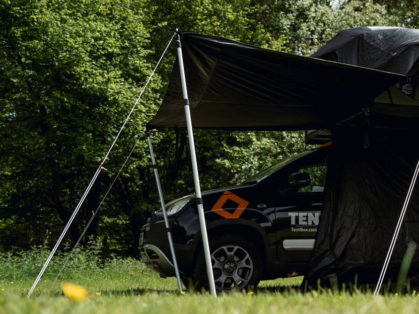 dakkoffer tent TentBox Telescopic Props