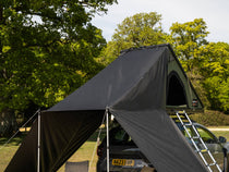 Close-up view of the TentBox Cargo 2.0 Tunnel Awning