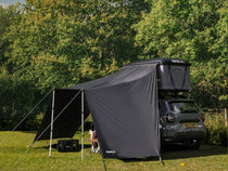 Side view of the TentBox Classic 1.0 Tunnel Awning