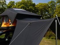 Close-up view of the TentBox Lite XL Tunnel Awning