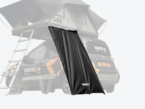 TentBox Lite Windbreak - A sheltering wall for your roof tent