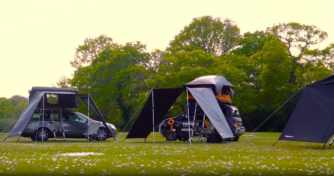 A video explaining what the TentBox tunnel awning is