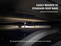 TentBox Cargo 2.0 - Easily mounts to standard roof bars