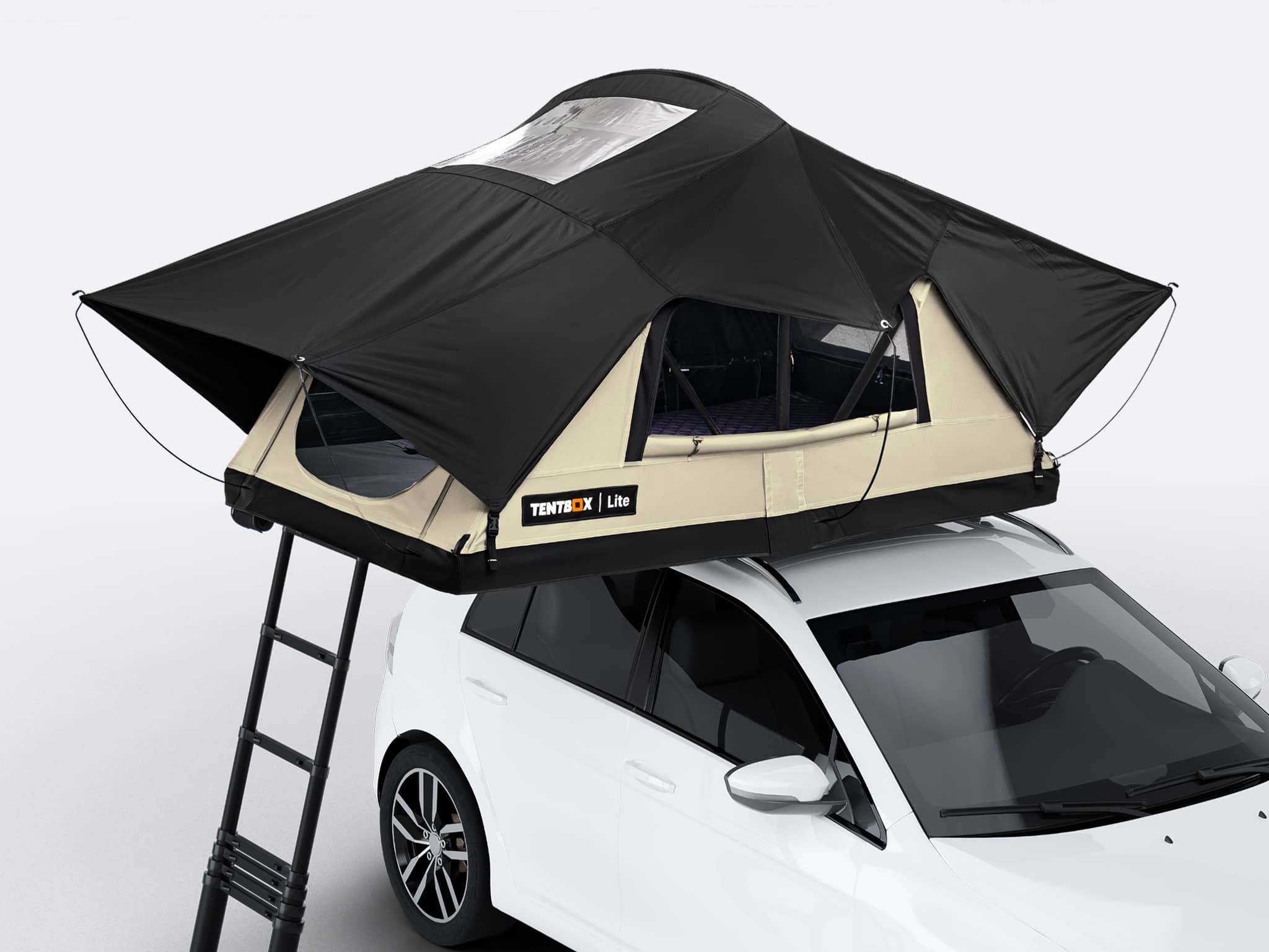 TentBox Lite Windbreak - A sheltering wall for your roof tent