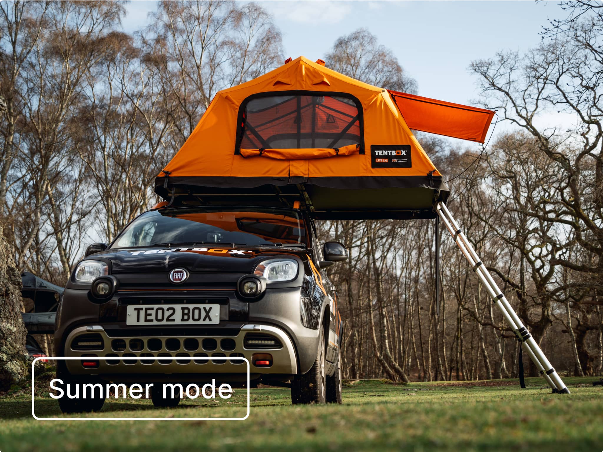 GRESS ROOF TENT ルーフテント オレンジ