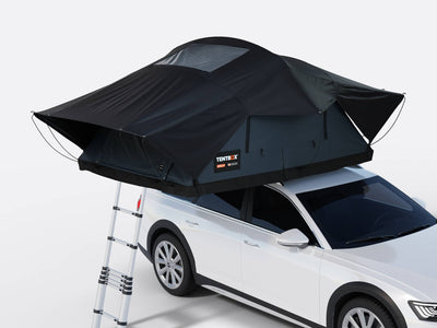 TentBox Lite XL on a car - Slate Grey - Previous generation