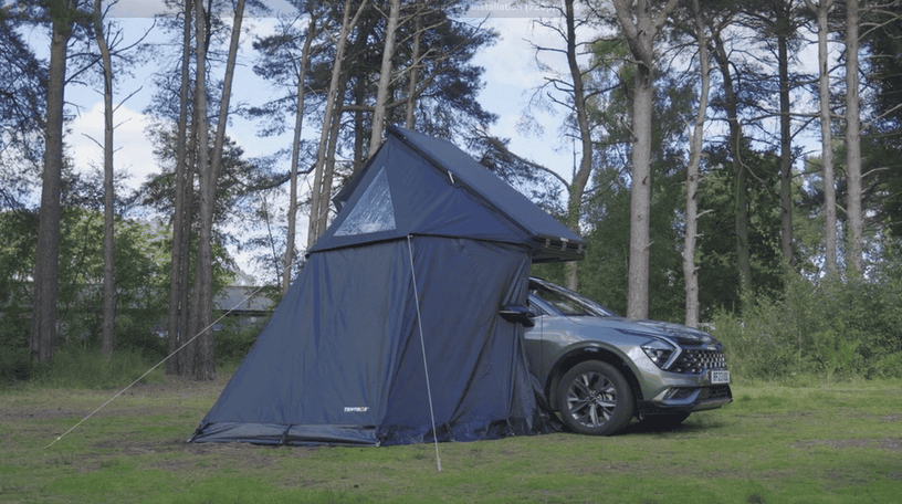 TentBox Cargo 2.0 Living Pod installation