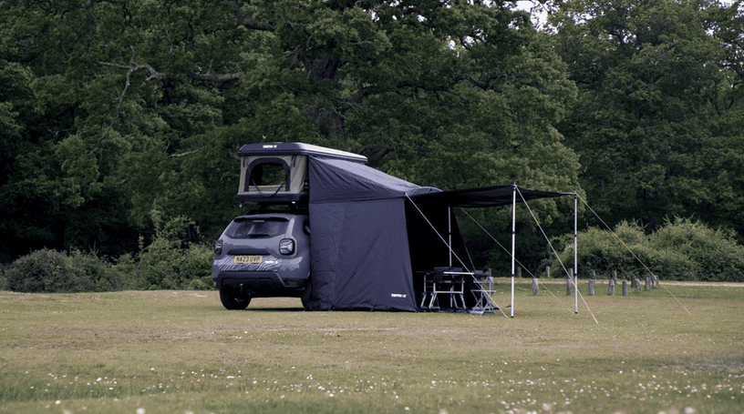 TentBox Classic Living Pod installation