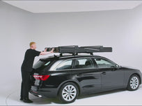 A 360 video of the  TentBox Cargo 2.0  roof tent being opened on top of a car [autoplay]