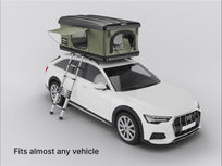 [autoplay] A video showing the TentBox Classic roof tent on top of a range of vehicles to show it fits almost any vehicle