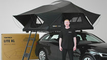A walkthrough video showing the features and benefits of the TentBox Lite XL roof tent [longform]Walkthrough
