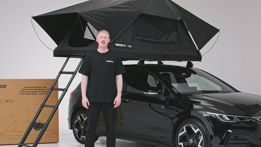A walkthrough video of the new TentBox Lite roof tent. [longform][label:Walkthrough]